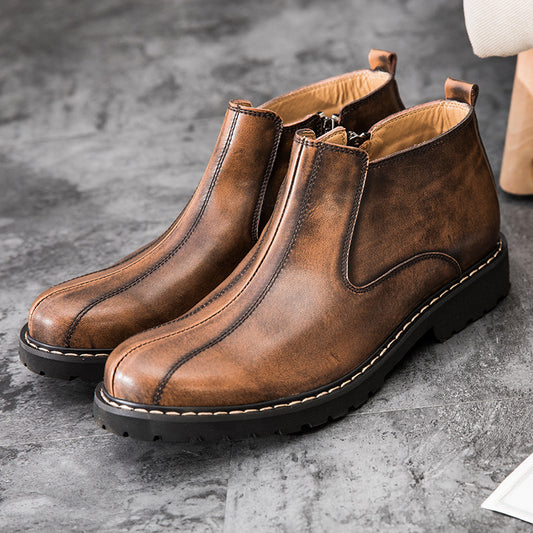 Men's Casual Ankle Boots - Chelsea Work Boots