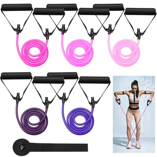 5 Pcs Exercise Resistance Bands with Handles